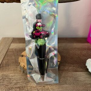 New Jeep & Turtle beaded Pen with refill